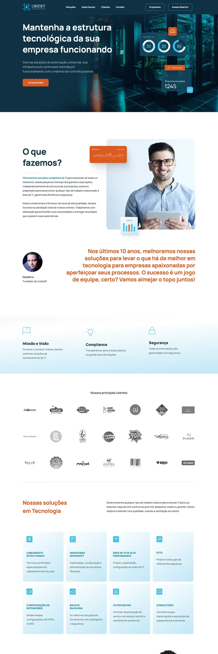Site da Linkstaff